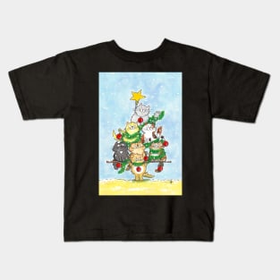 Christmas Cats Kids T-Shirt